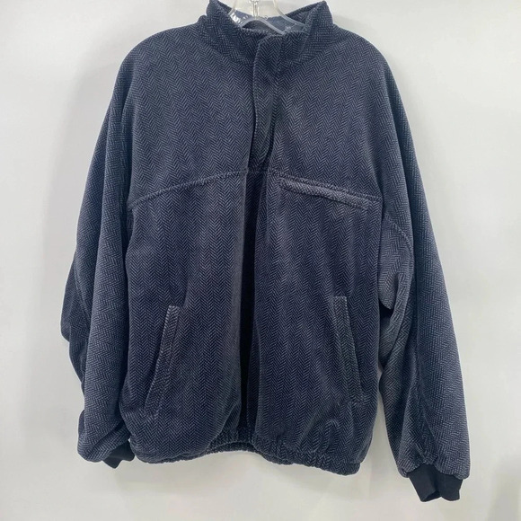 Dryjoys by Footjoy Men's Fleece 1/4 Zip Pullover Sweater L Made In USA Vtg - Picture 1 of 8